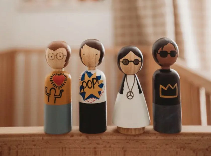 Columbian Modern Artists 3 - Peg Dolls – MOLAA Shop