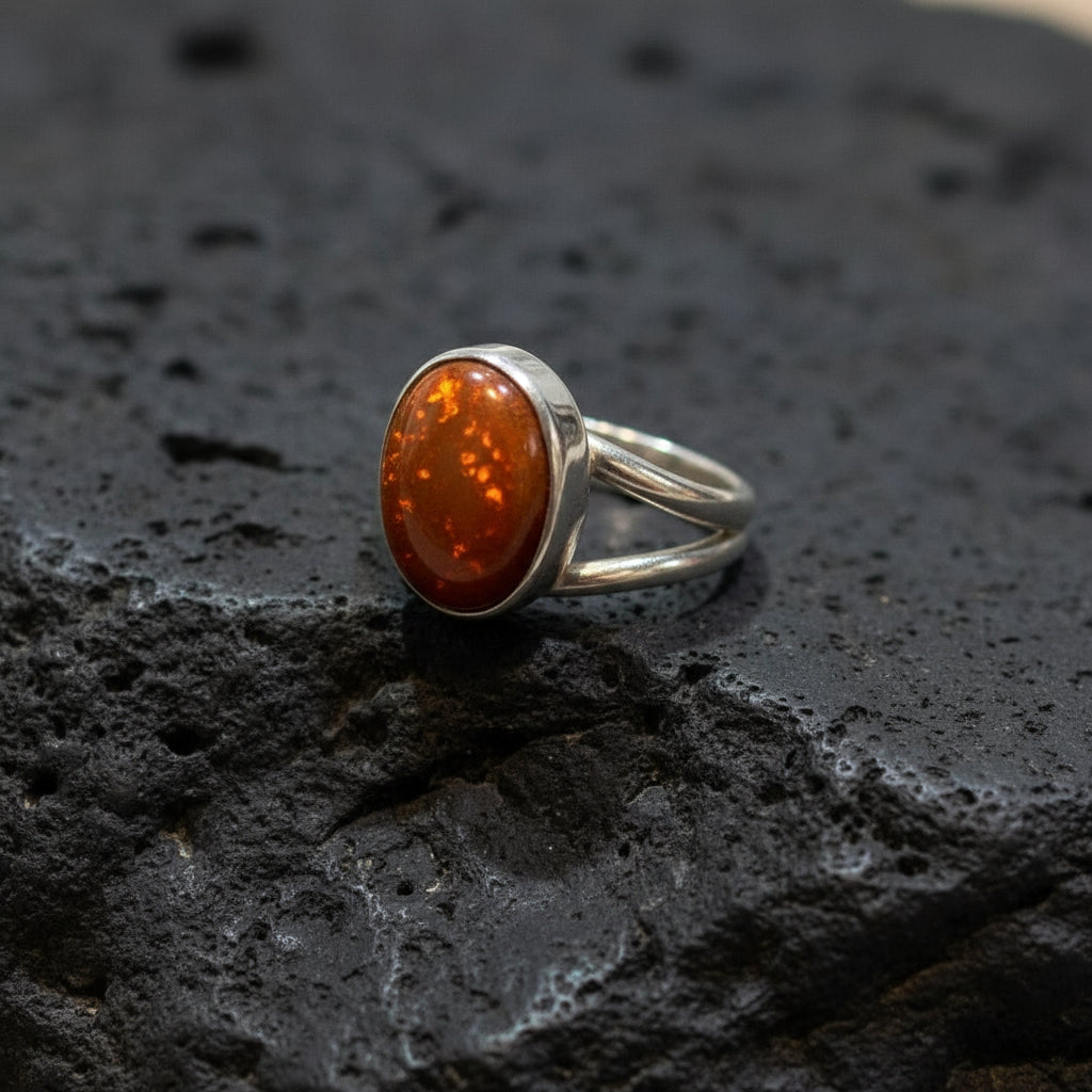 Freeform rings by Benito Campos Sandoval