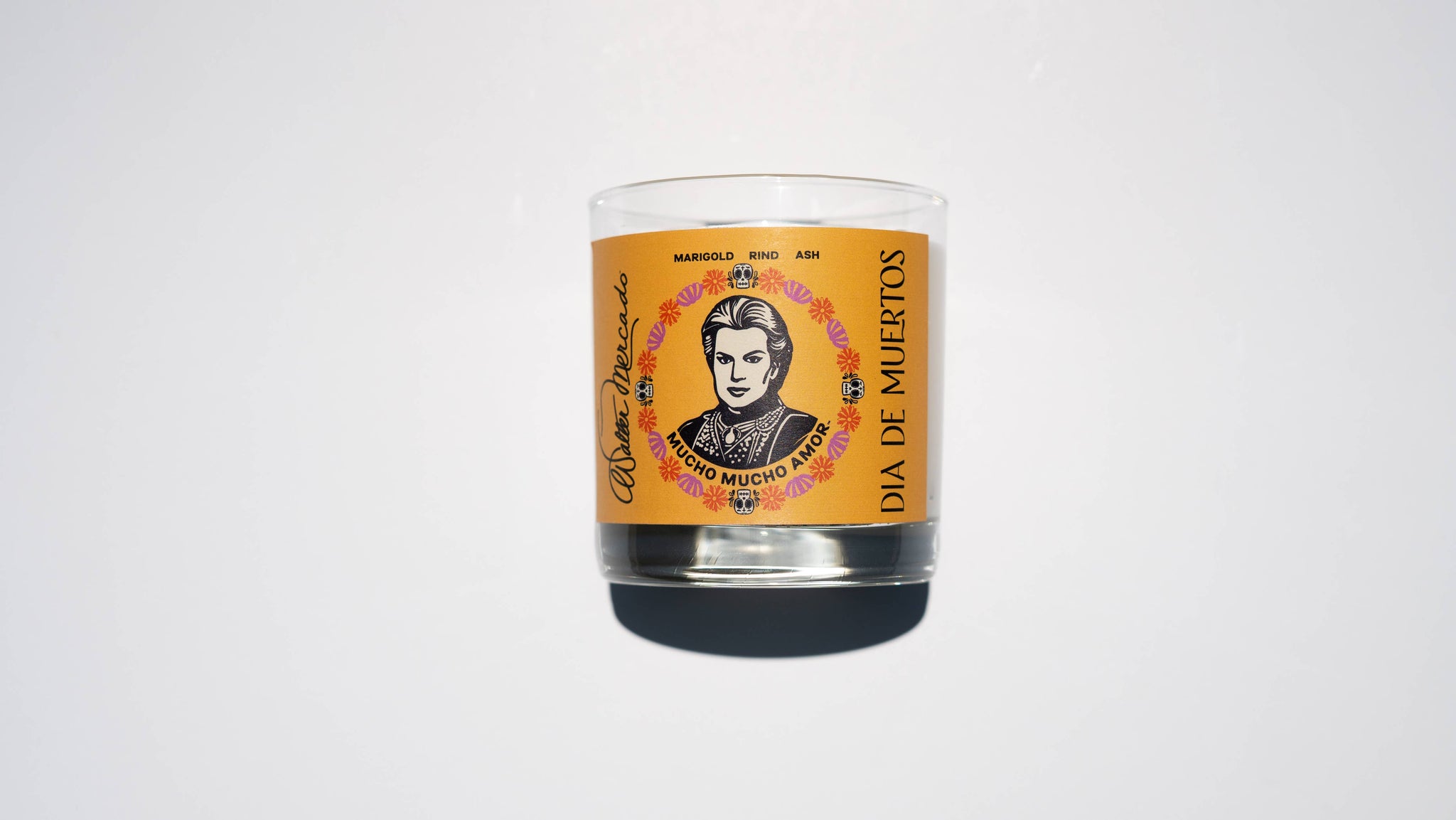 Walter Mercado Día de Muertos Candle