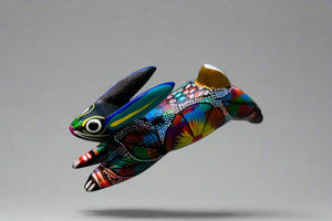 Mexican Mini Hopping Rabbit Alebrije