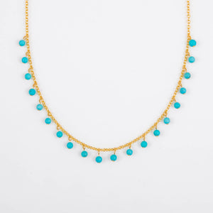 Turquoise Dangle Necklace