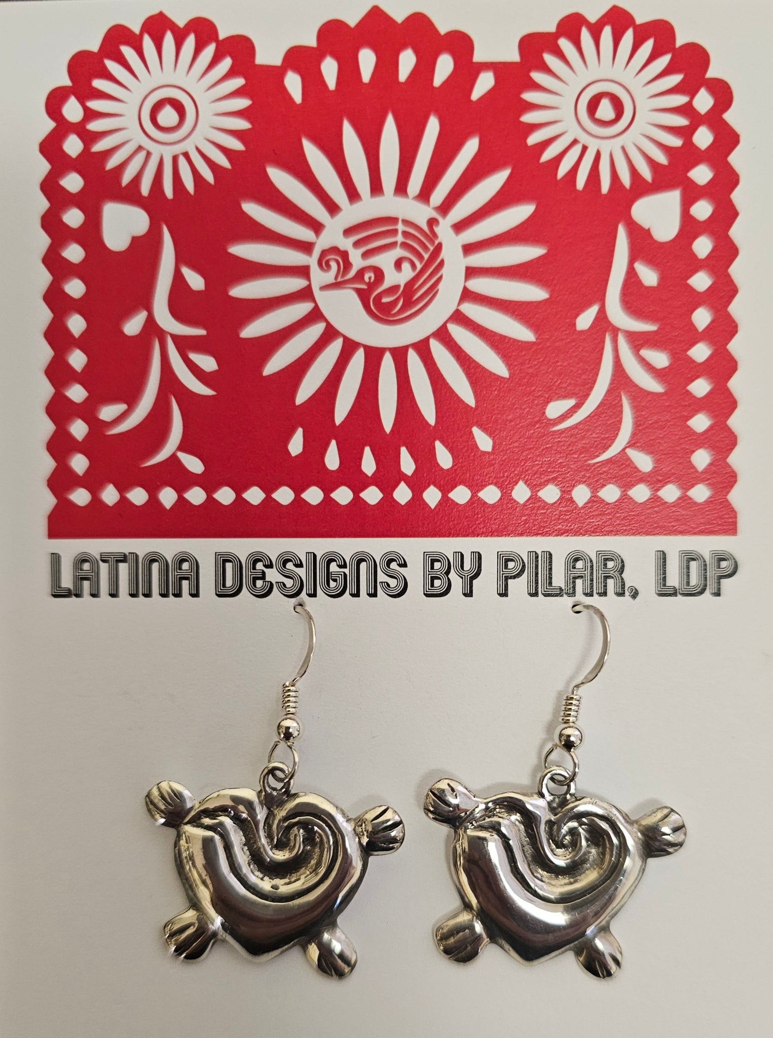 Corazón Maya earrings - Doreen Villanueva