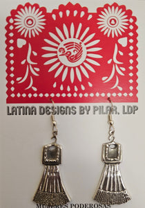 Tehuana (Frida) earrings - Doreen Villanueva