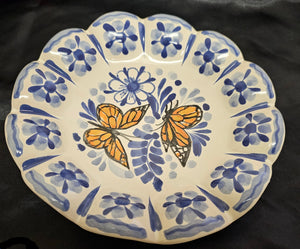 Flower Footed Snack Bowl - Mexican