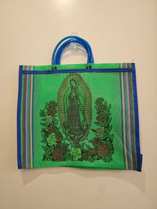 Mexican Virgin of Guadalupe Market Bag