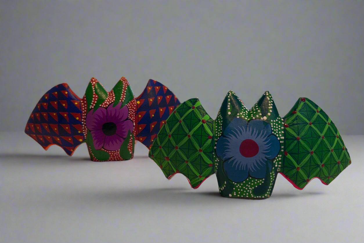Mexican Small Bat Alebrije