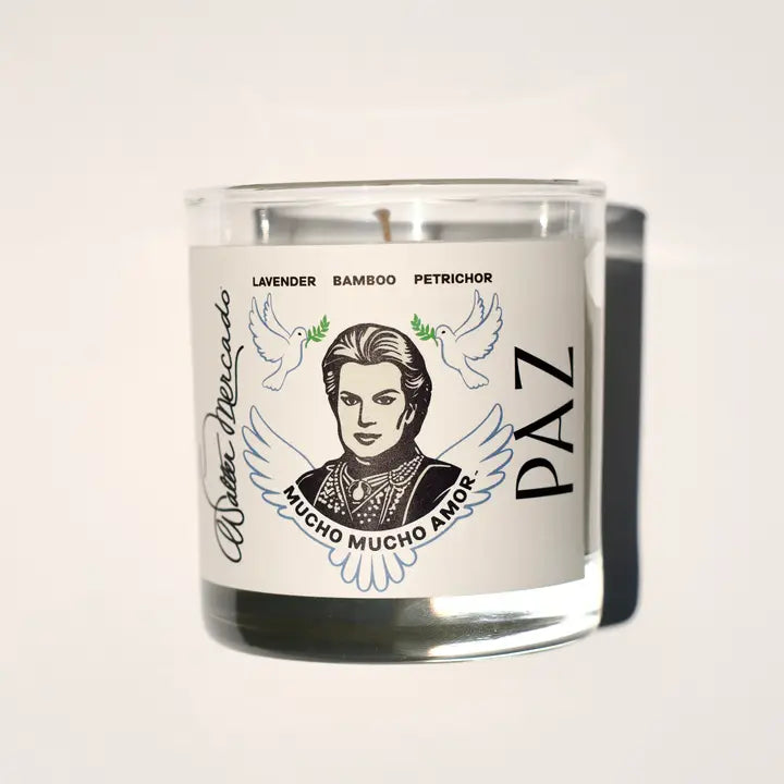 Walter Mercado Paz Candle