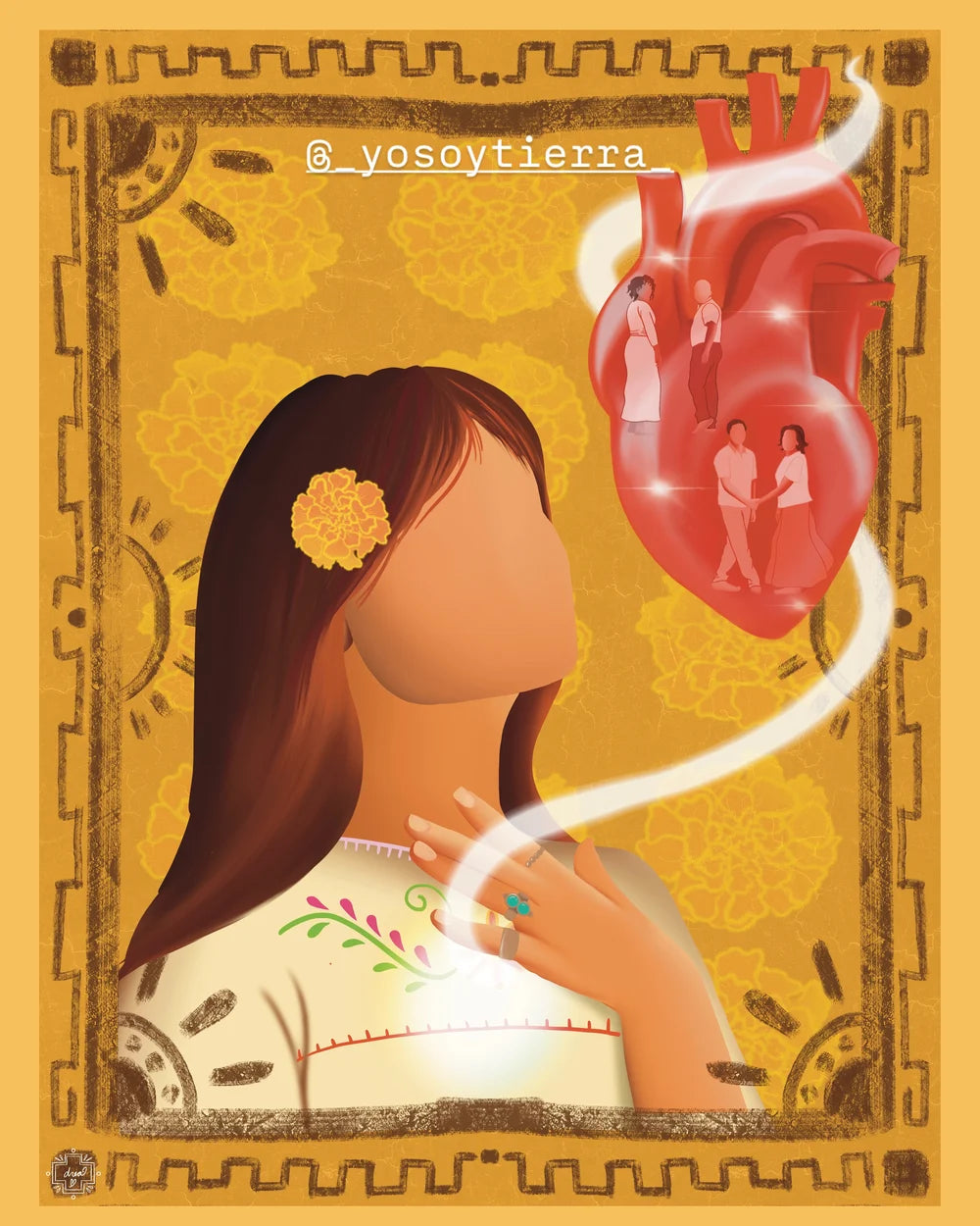 Ancestors In My Heart by Andrea Galvez