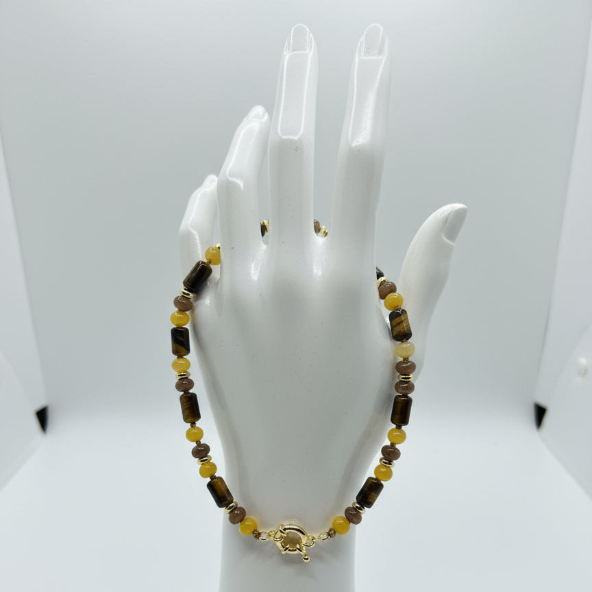Le Fall Tiger's Eye Necklace by Triad