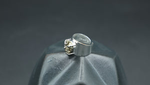 Peruvian 950 Silver Pyrite Ring
