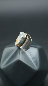 Brazilian / Puerto Rico Cuff Ring - Mookaite