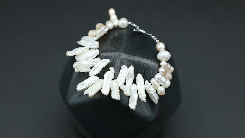 Fresh Water Pearl Bracelet by Colombian Designer