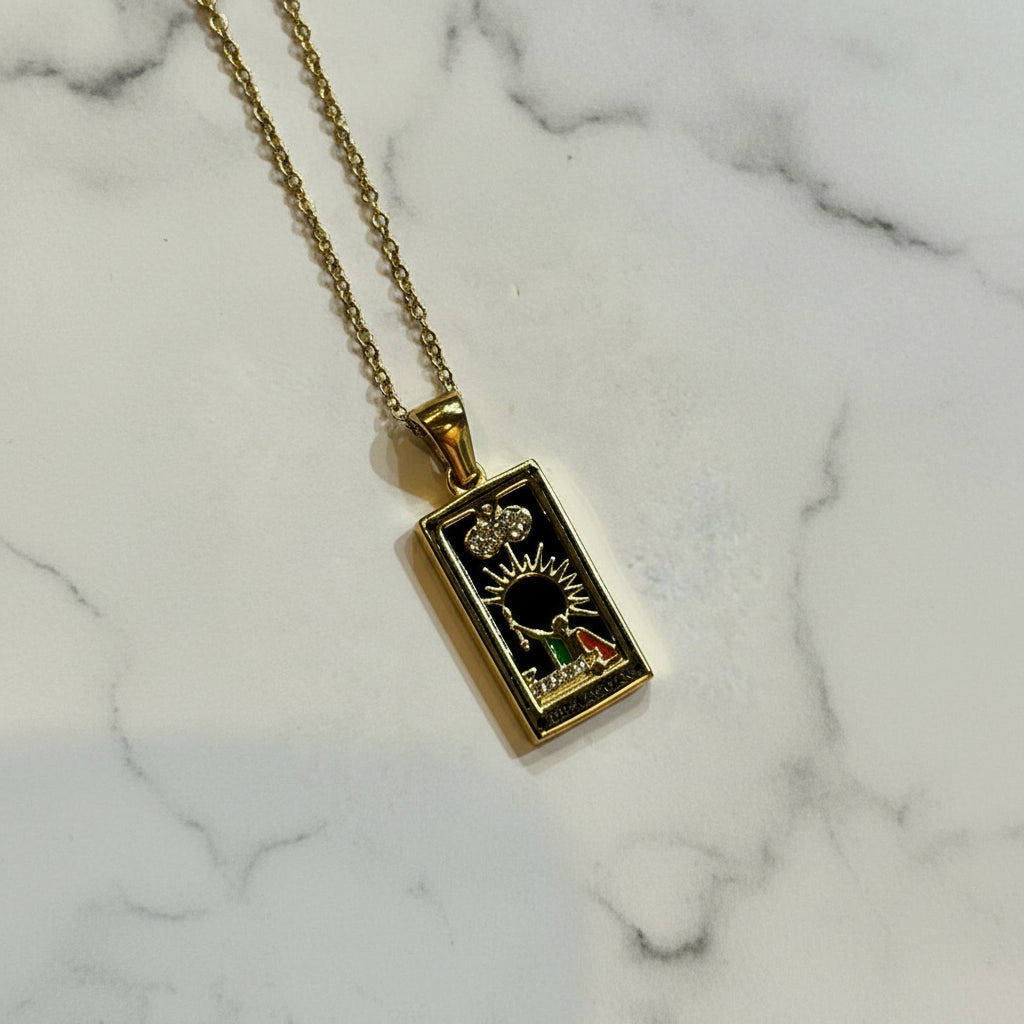 New Tarot Set 2 Charm Necklace by Triad Collection