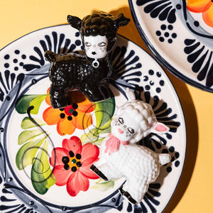 Little Lambs Ceramic Salt & Pepper Shakers