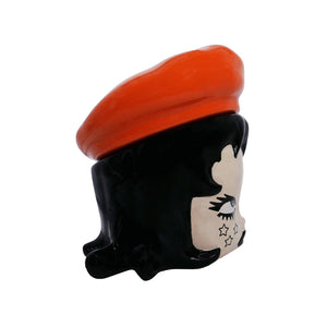 Ramona Ceramic Storage Jar: Green Beret