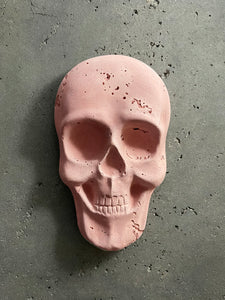 Concrete Diego Skull Mask Candle Holder