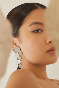 Silver Abstraction Earrings