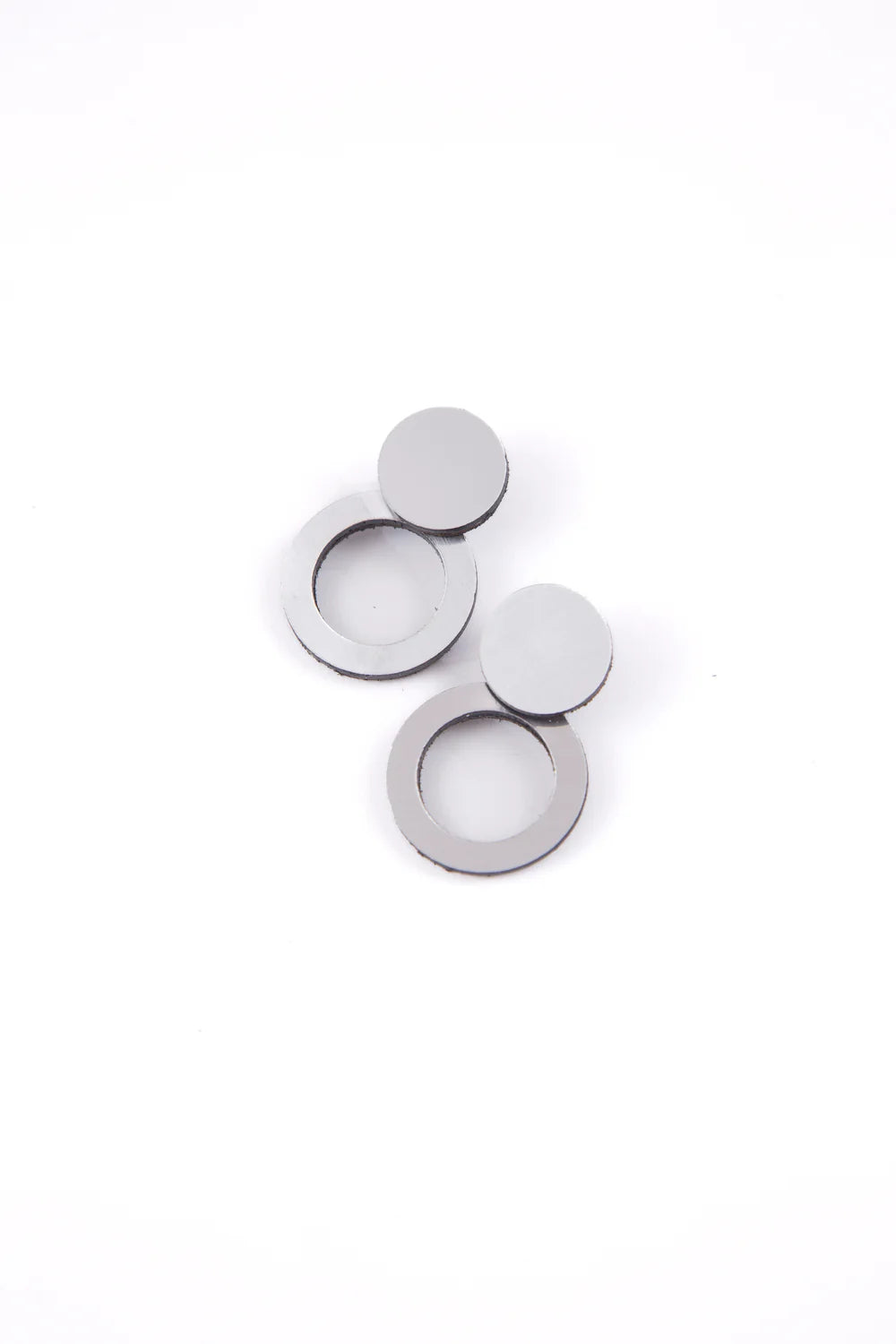 Silver Abstraction New Earrings