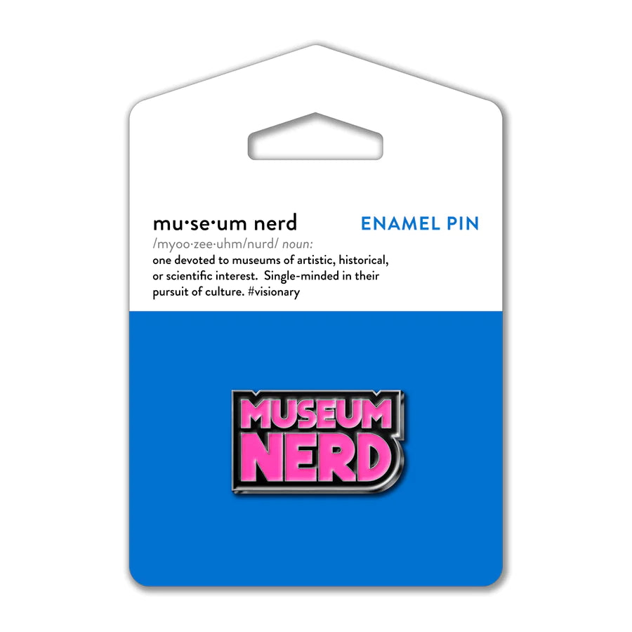 Museum Nerd Enamel Pin