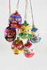 MEXICAN WRESTLER Glass Ornament