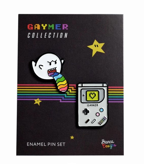 Gaymer Pride Pin Set