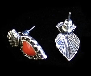 Sacred Heart Stud Earrings