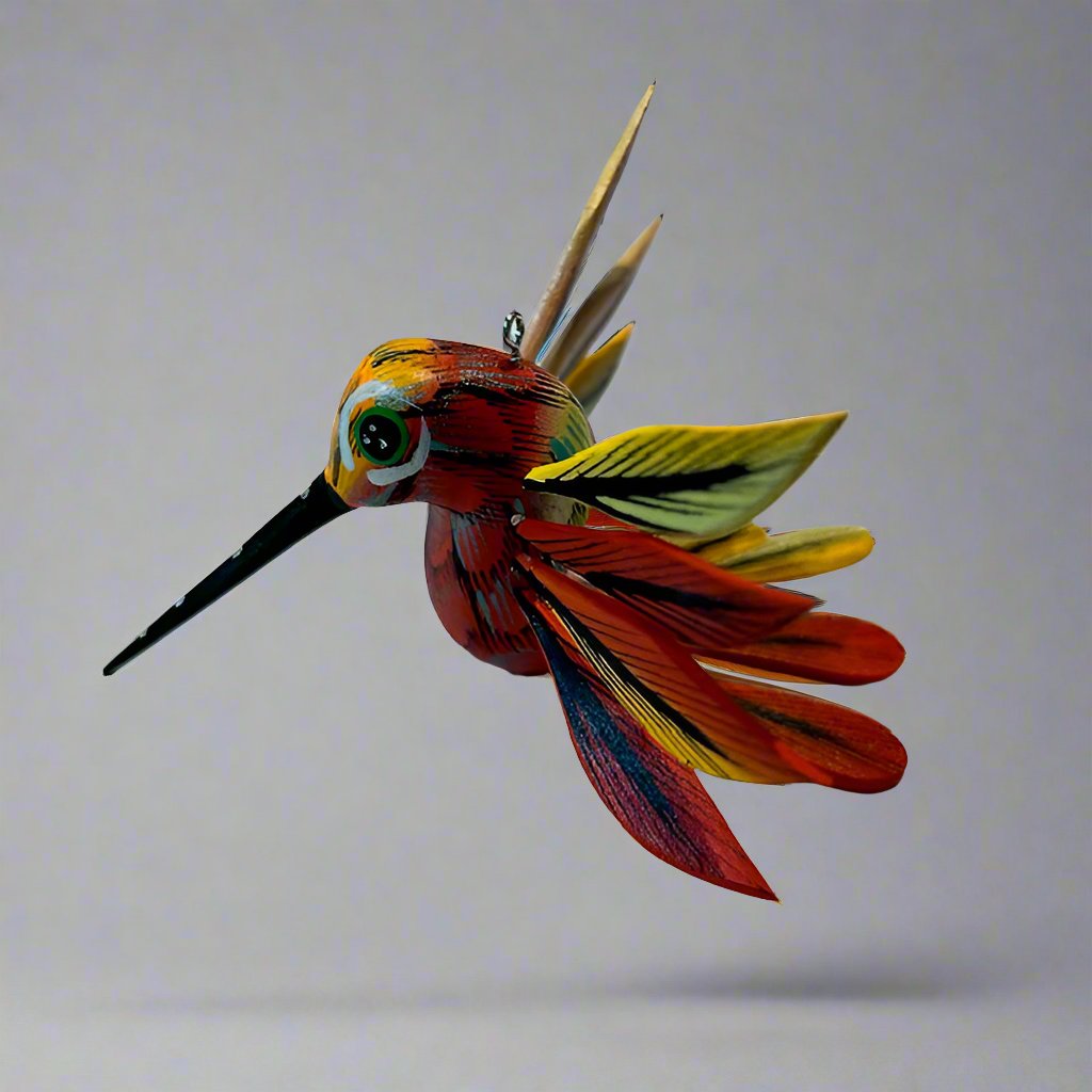 Mexican Hummingbird Alebrije