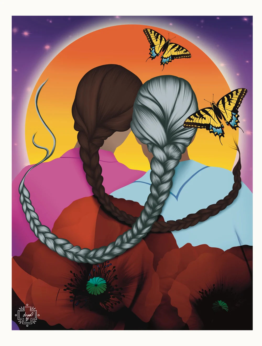 Braided Together by Andrea Galvez