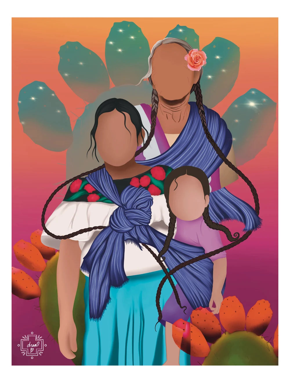 El Rebozo by Andrea Galvez