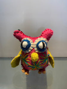 Mexican Wool Animalito - Owl