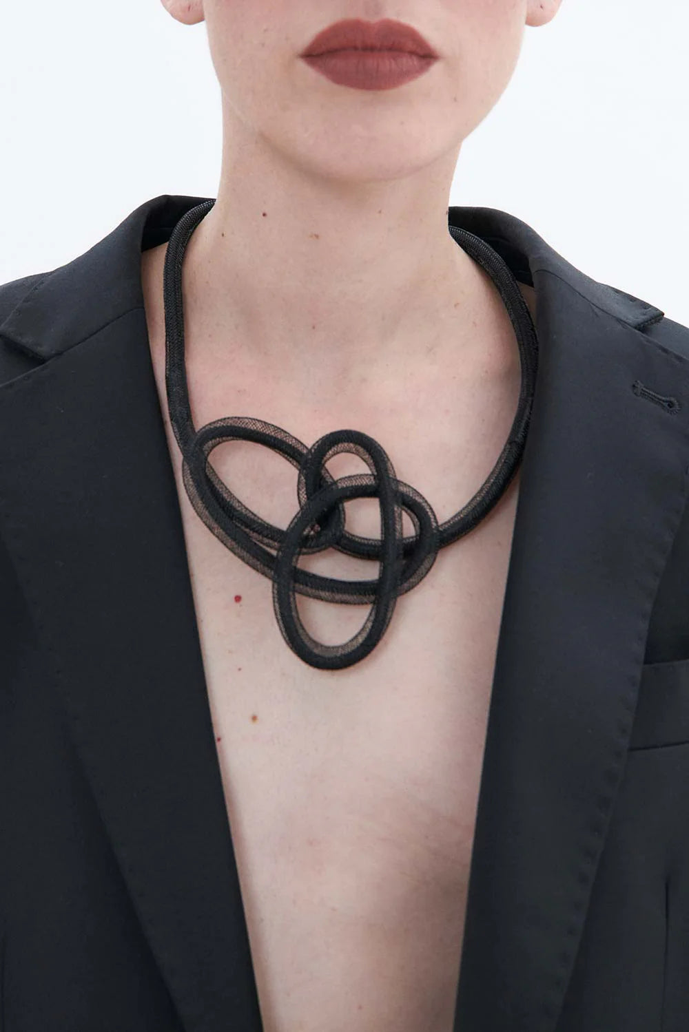 Life Short Necklace - Black