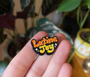 Latine Joy Pride Pin