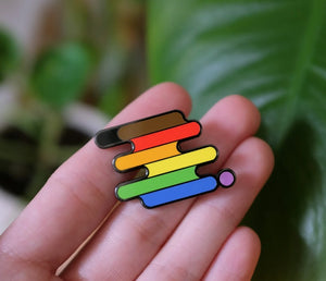 QPOC LGBTQ+ Pride Pin