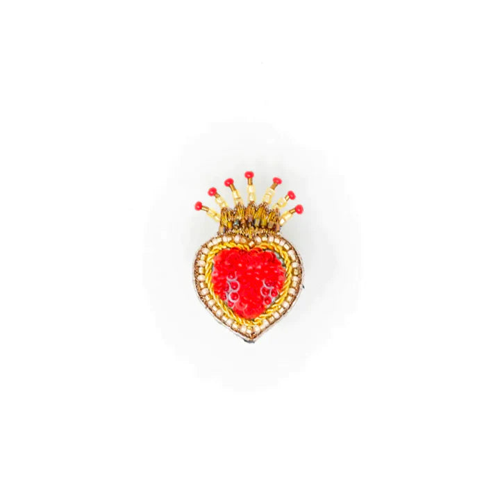 Trovelore Queen of Hearts Brooch Pin