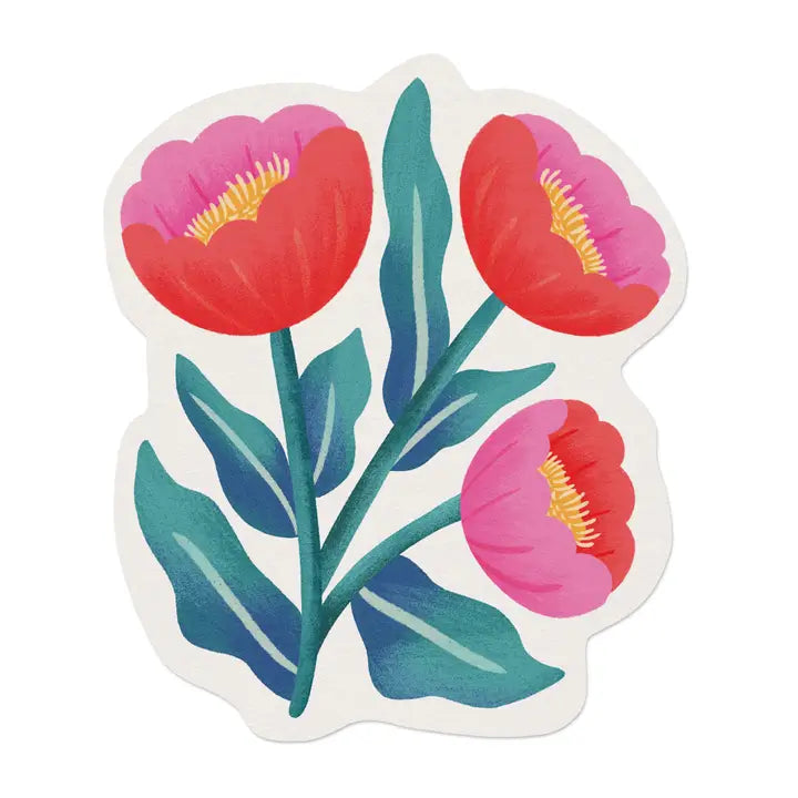 Flores - Spring Floral Vinyl Sticker