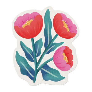 Flores - Spring Floral Vinyl Sticker
