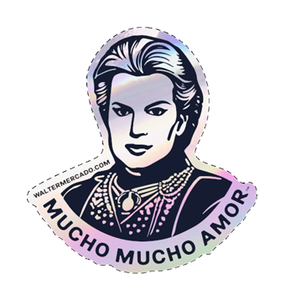 Walter Mercado Mucho Mucho Amor™  Holographic Sticker