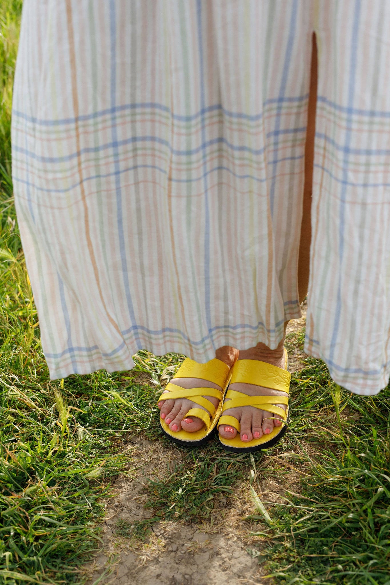 Sandalia - Piña: Yellow / 7