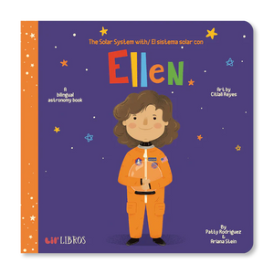 Solar System with / El sistema solar con Ellen book
