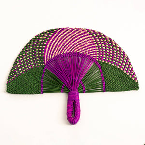 Toquilla Flat Hand Fan