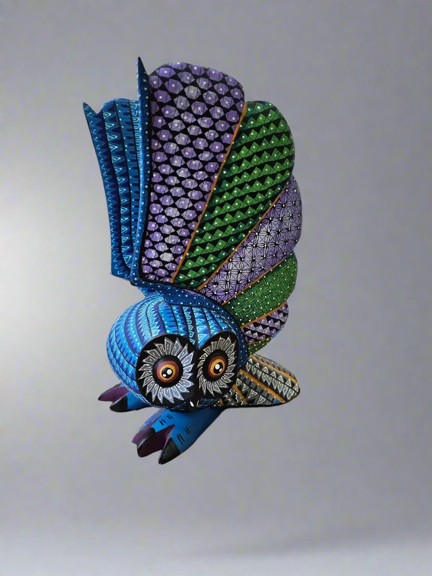 Mexican Alebrije - XL Owl