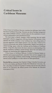 Pre-face of the book "Critical Issues in Caribbean Museums"