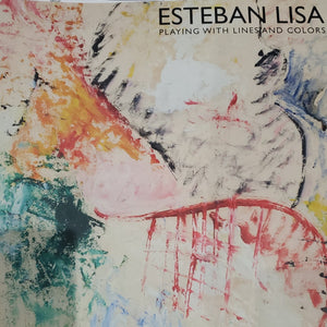 Cover of the exhibition catalog "Esteban Lisa: Playing with Lines and Color"