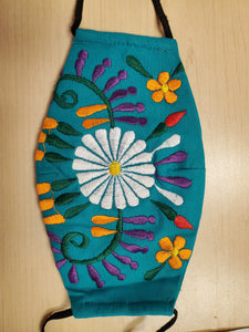 Mexican Embroidered Face Mask