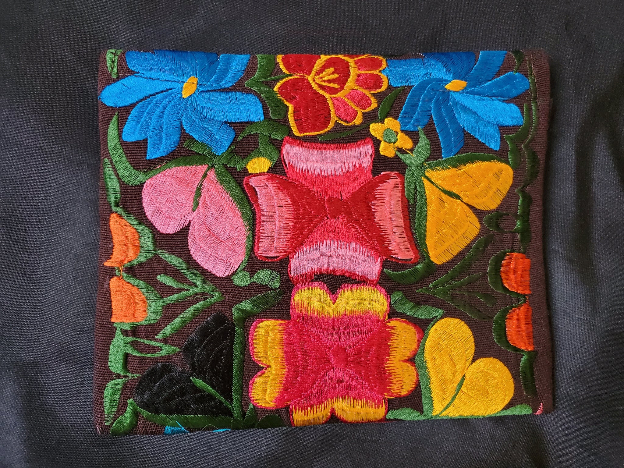 Guatemalan Embroidered Fiesta Clutch