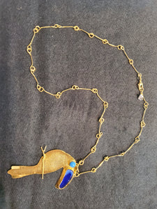 Colombian Toucan Bird Necklace
