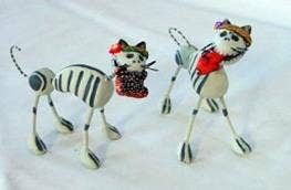 Day of the dead  Assorted Skeleton cats