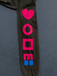 MOLAA Brand Long Sleeve T-Shirt (Black)