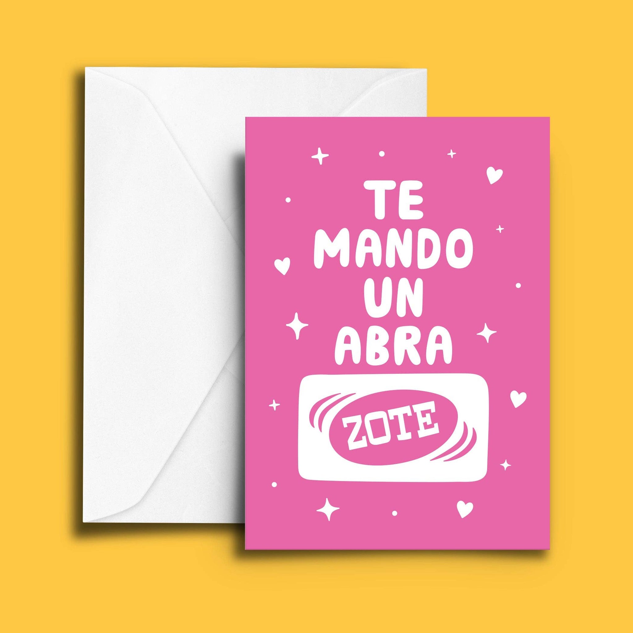 Abrazote Greeting Card