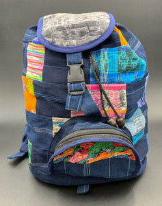 Guatemalan Upcycled Patch Backpack